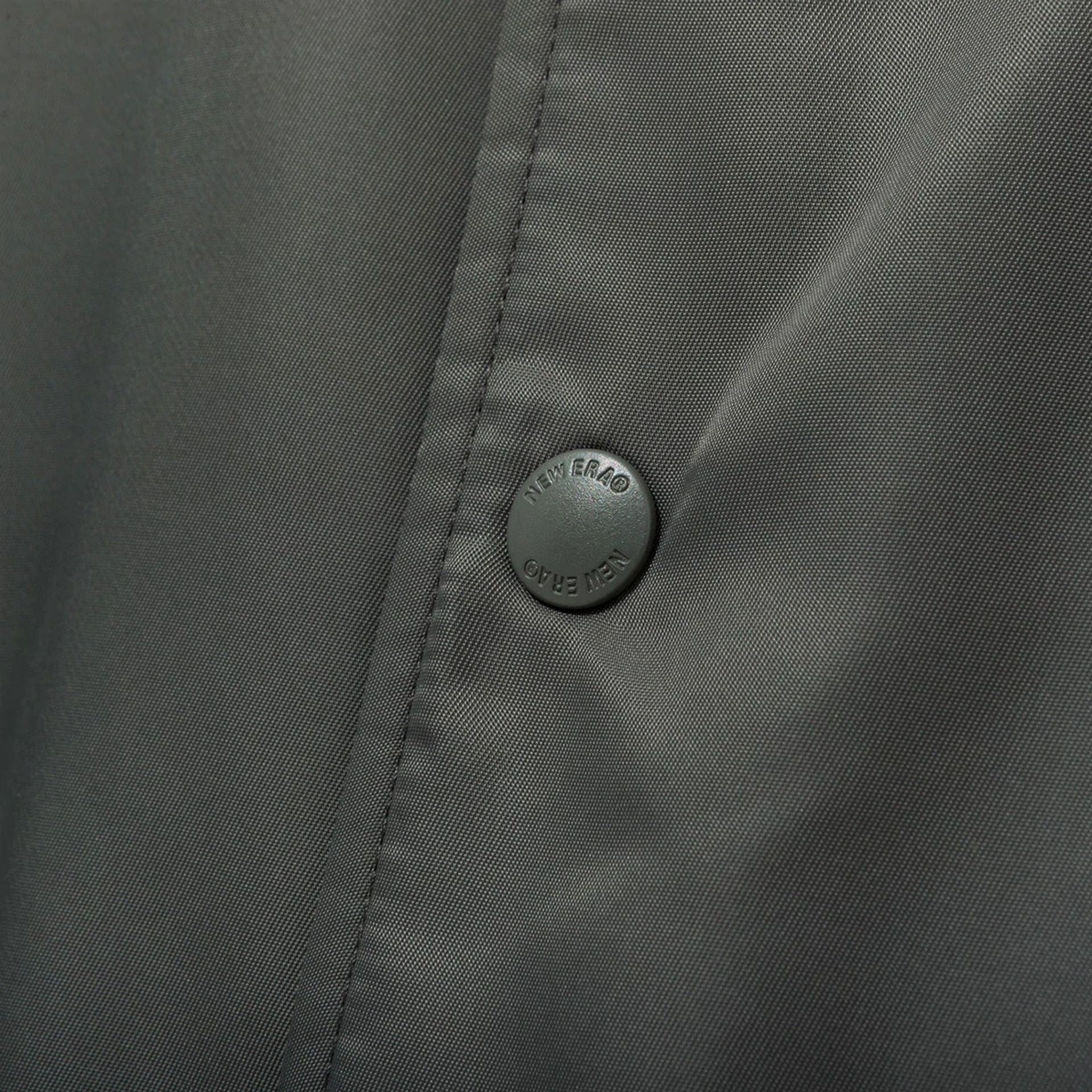 The Male model is wearing LA Dodgers MLB Grey Stadium Jacket  13