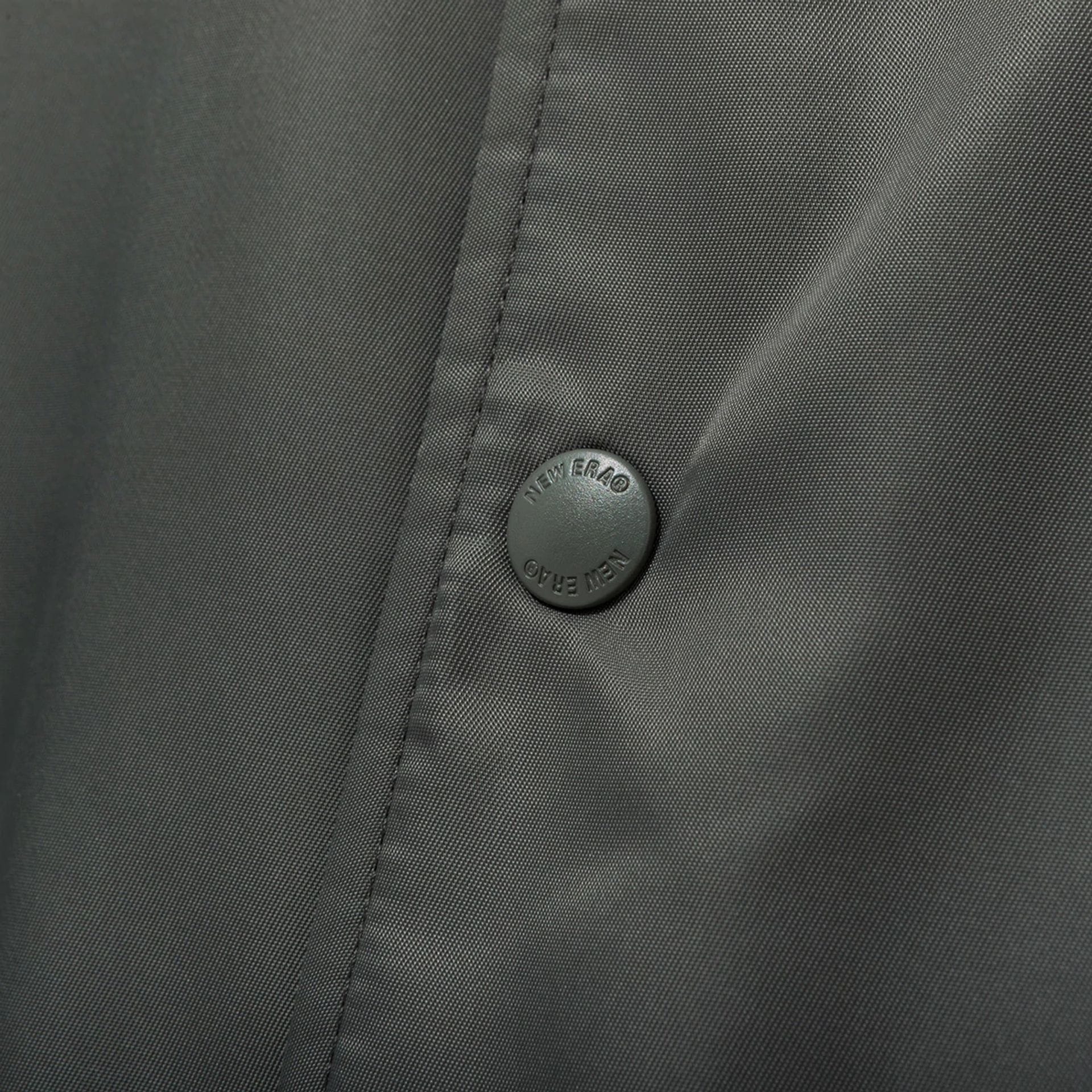 The Male model is wearing LA Dodgers MLB Grey Stadium Jacket  13