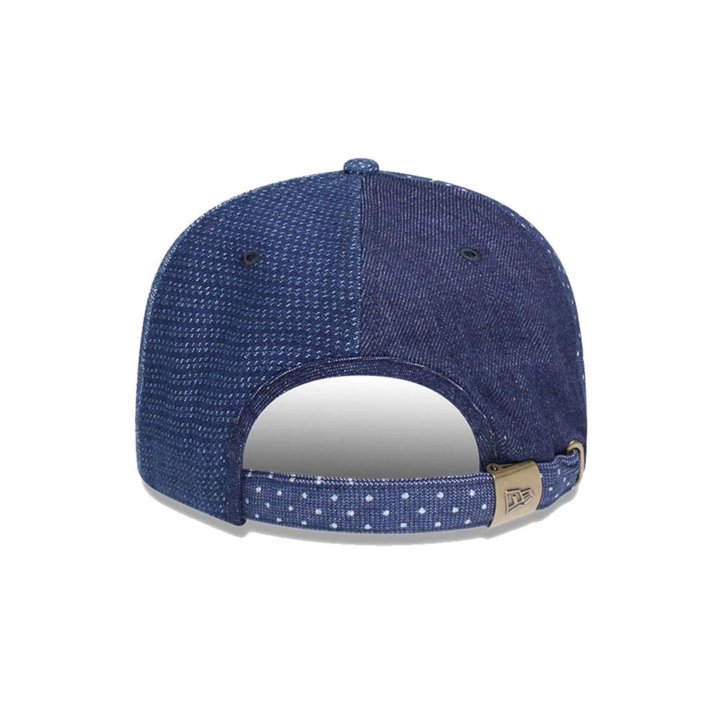 Pictured is this MLB Multi Panel Denim New York Yankees Retro Crown 9FIFTY cap in dark blue. 4
