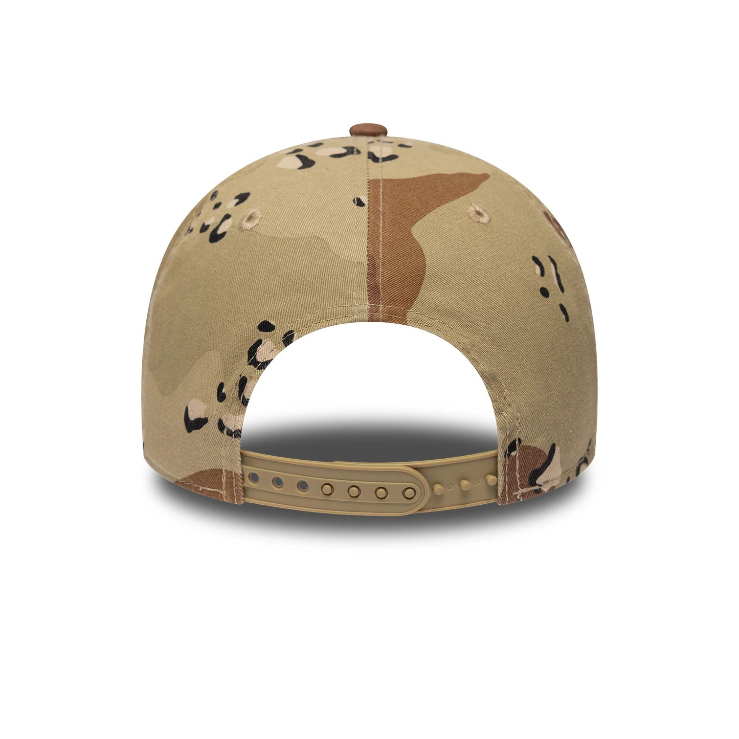 Pictured is this MLB Camo Reserve New York Yankees 9TWENTY A-Frame Adjustable cap in Desert Camo. 7