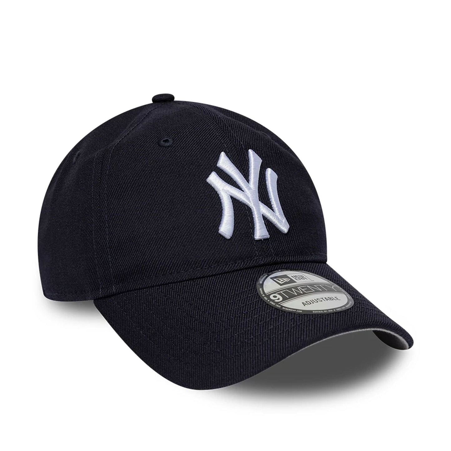 Pictured is this MLB Wool New York Yankees 9TWENTY Adjustable cap in navy. 4