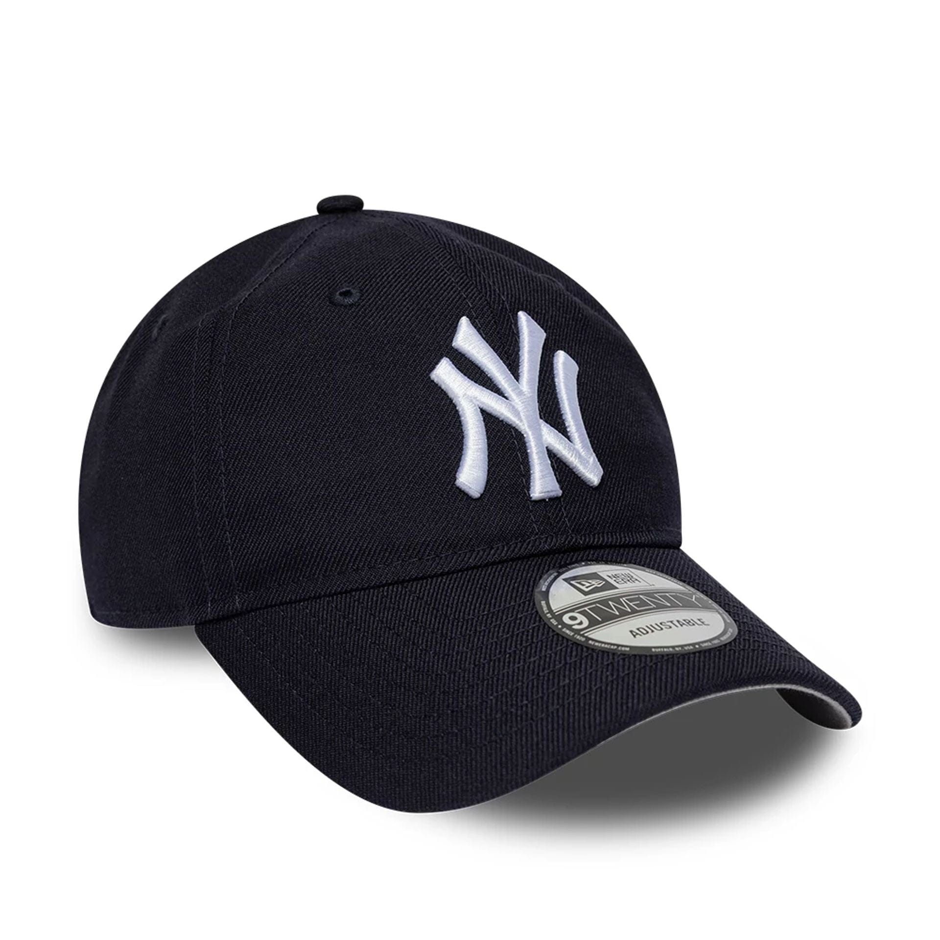 Pictured is this MLB Wool New York Yankees 9TWENTY Adjustable cap in navy. 4