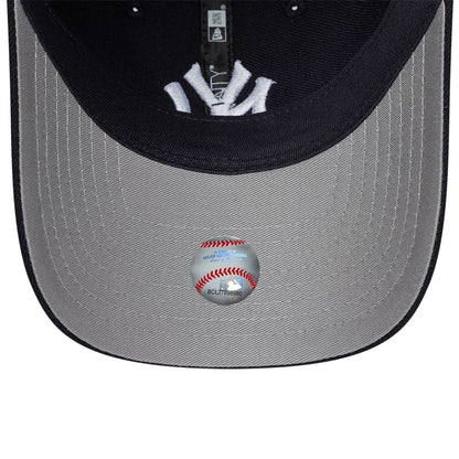 Pictured is this MLB Wool New York Yankees 9TWENTY Adjustable cap in navy. 2