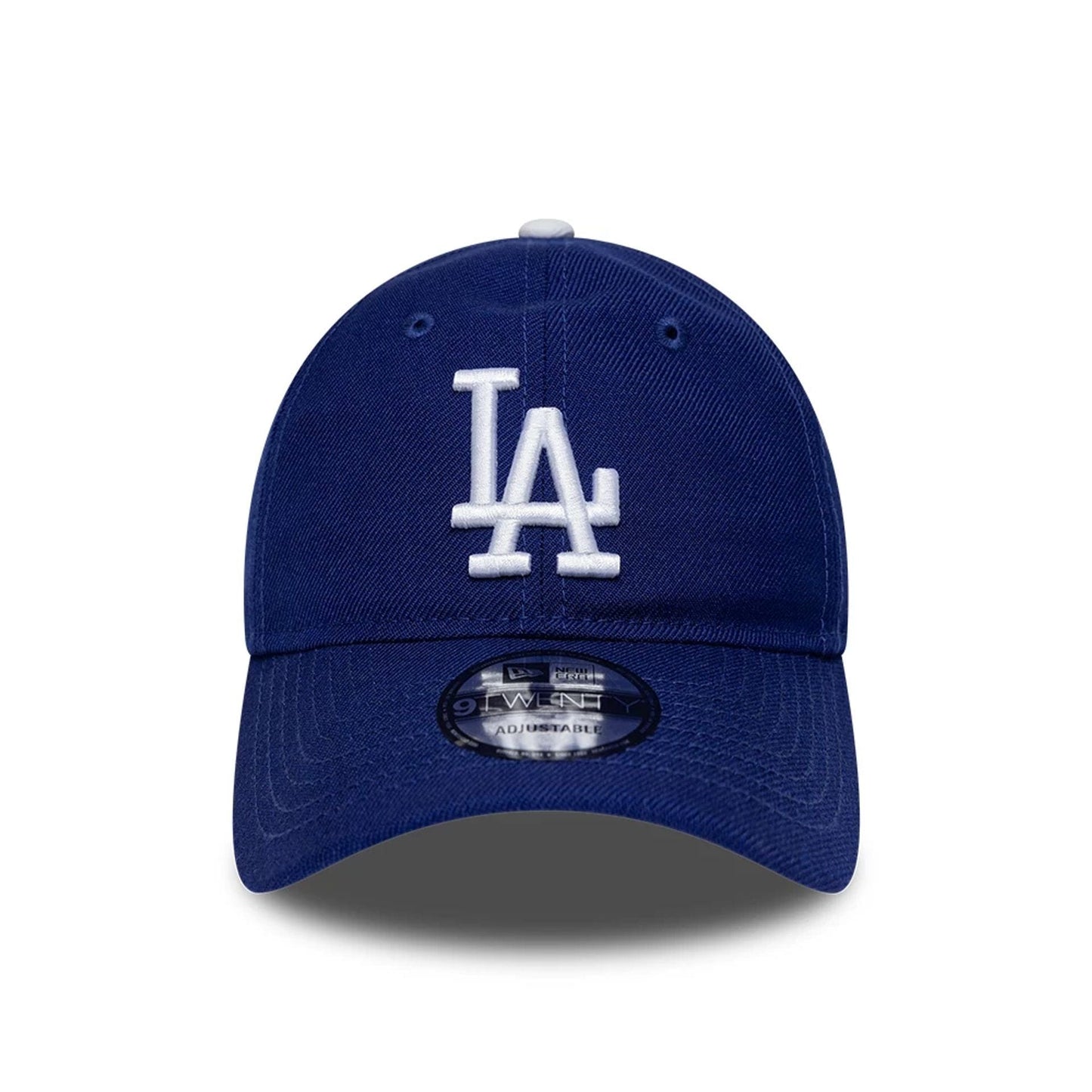 Pictured is this MLB Wool LA Dodgers 9TWENTY Adjustable cap in blue. 3