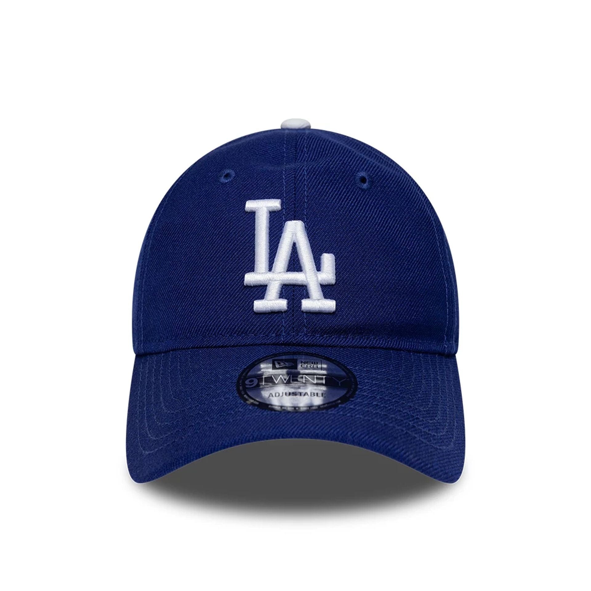 Pictured is this MLB Wool LA Dodgers 9TWENTY Adjustable cap in blue. 3