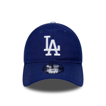 Pictured is this MLB Wool LA Dodgers 9TWENTY Adjustable cap in blue. 3