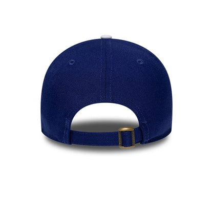 Pictured is this MLB Wool LA Dodgers 9TWENTY Adjustable cap in blue. 7