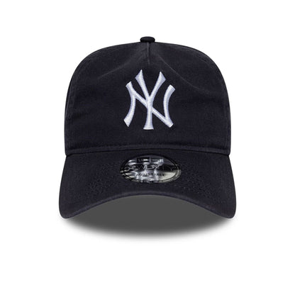 Pictured is this MLB New York Yankees 9TWENTY A-Frame Adjustable cap in navy. 3