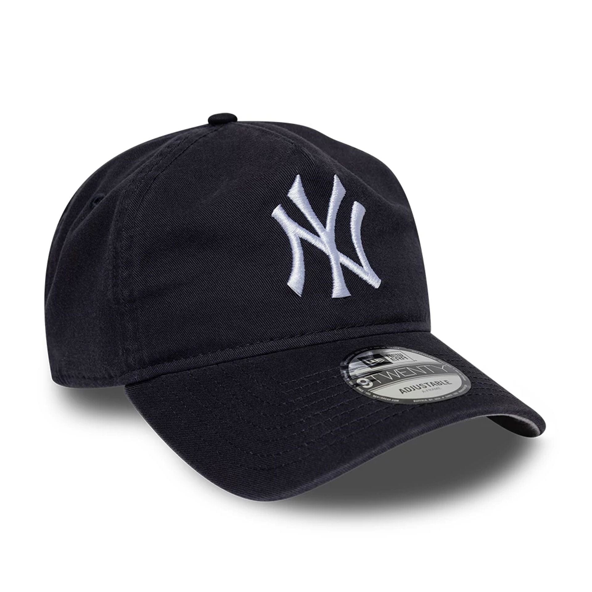 Pictured is this MLB New York Yankees 9TWENTY A-Frame Adjustable cap in navy. 4