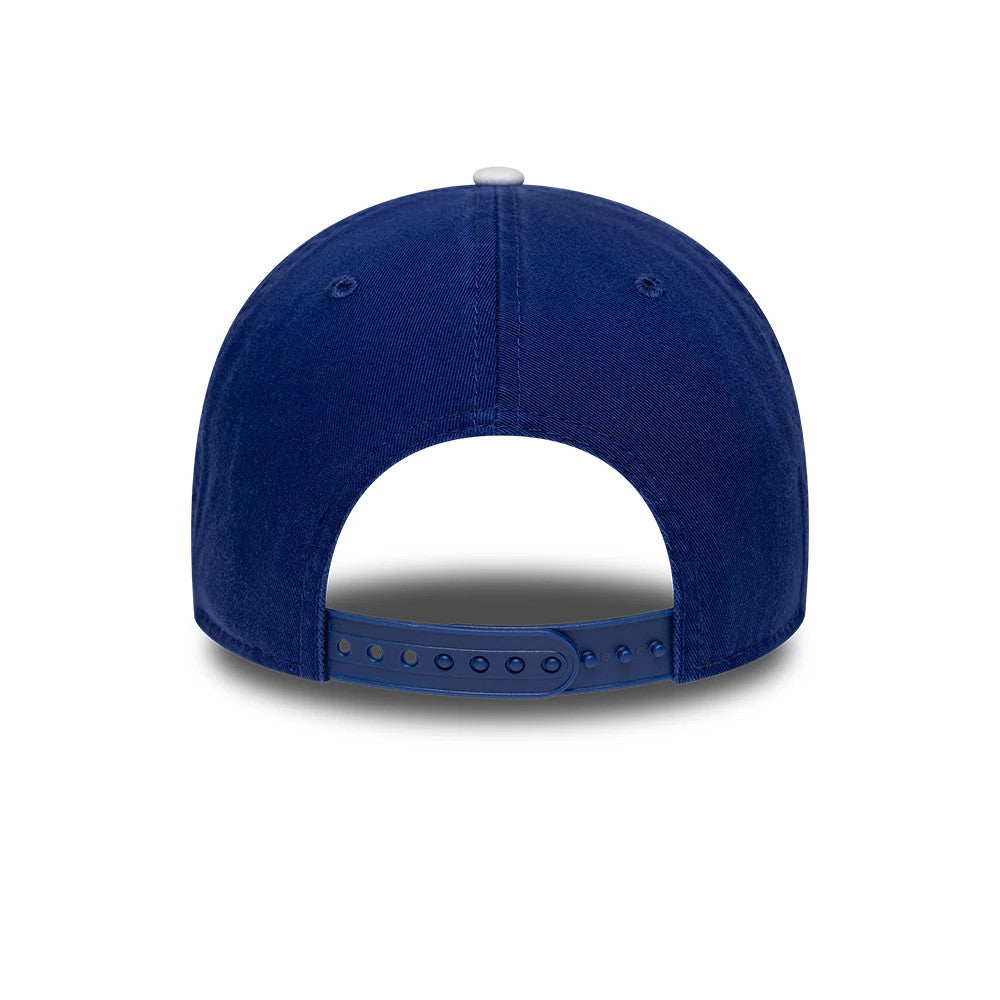 Pictured is this MLB LA Dodgers 9TWENTY A-Frame Adjustable cap in blue. 7
