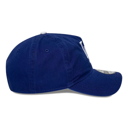 Pictured is this MLB LA Dodgers 9TWENTY A-Frame Adjustable cap in blue. 6