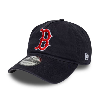 Pictured is this MLB Boston Red Sox 9TWENTY A-Frame Adjustable cap in navy. 1
