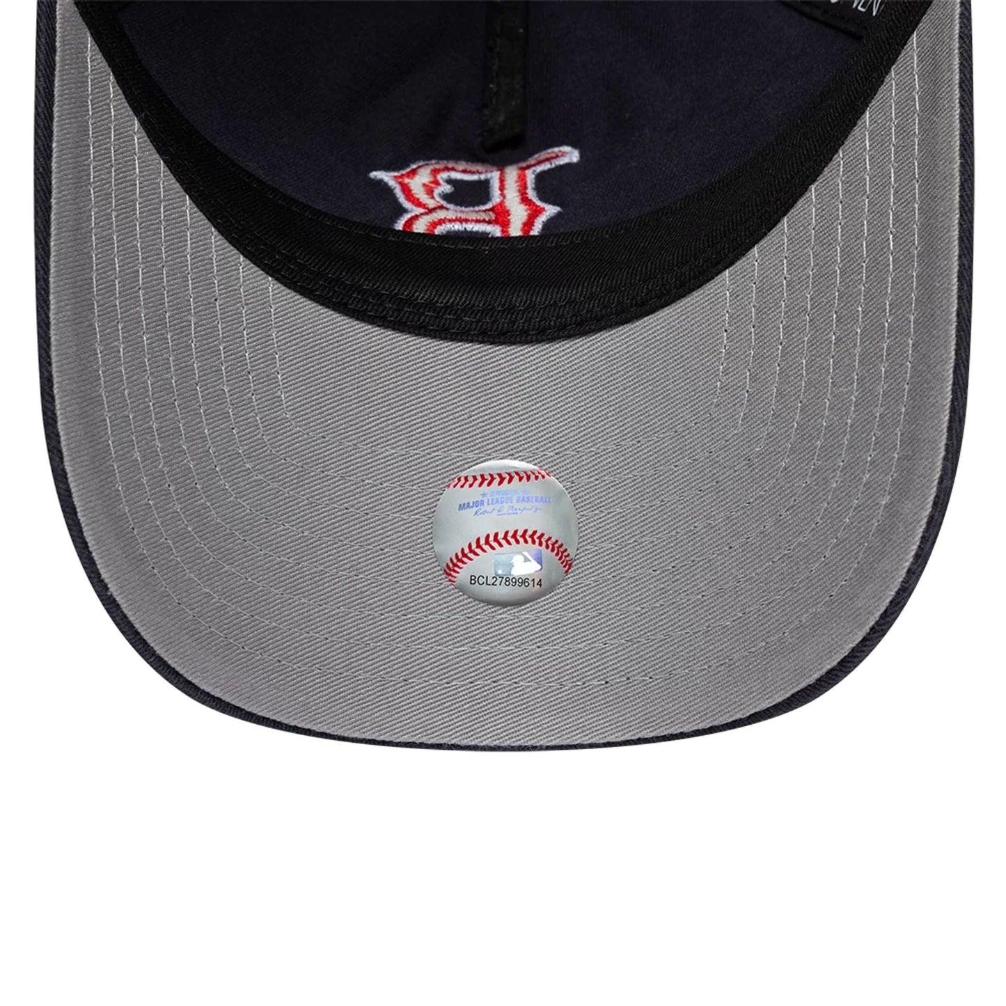 Pictured is this MLB Boston Red Sox 9TWENTY A-Frame Adjustable cap in navy. 2