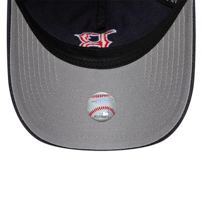 Pictured is this MLB Boston Red Sox 9TWENTY A-Frame Adjustable cap in navy. 2