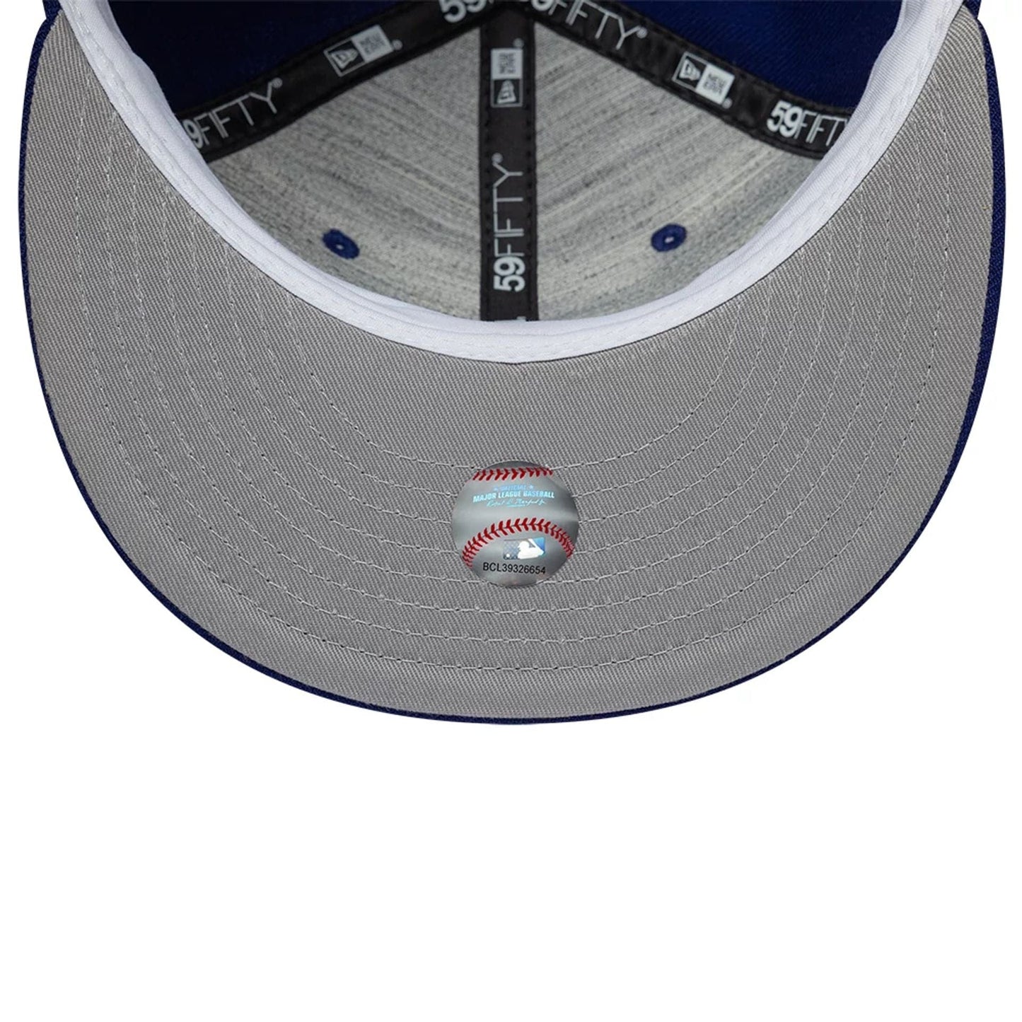 Pictured is this MLB Soft Buckram LA Dodgers 59FIFTY Fitted cap in blue. 2