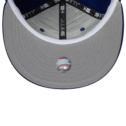 Pictured is this MLB Soft Buckram LA Dodgers 59FIFTY Fitted cap in blue. 2
