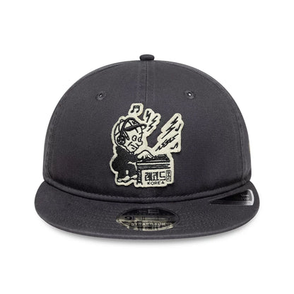 New Era x KRB Grey Retro Crown 9FIFTY Cap 4