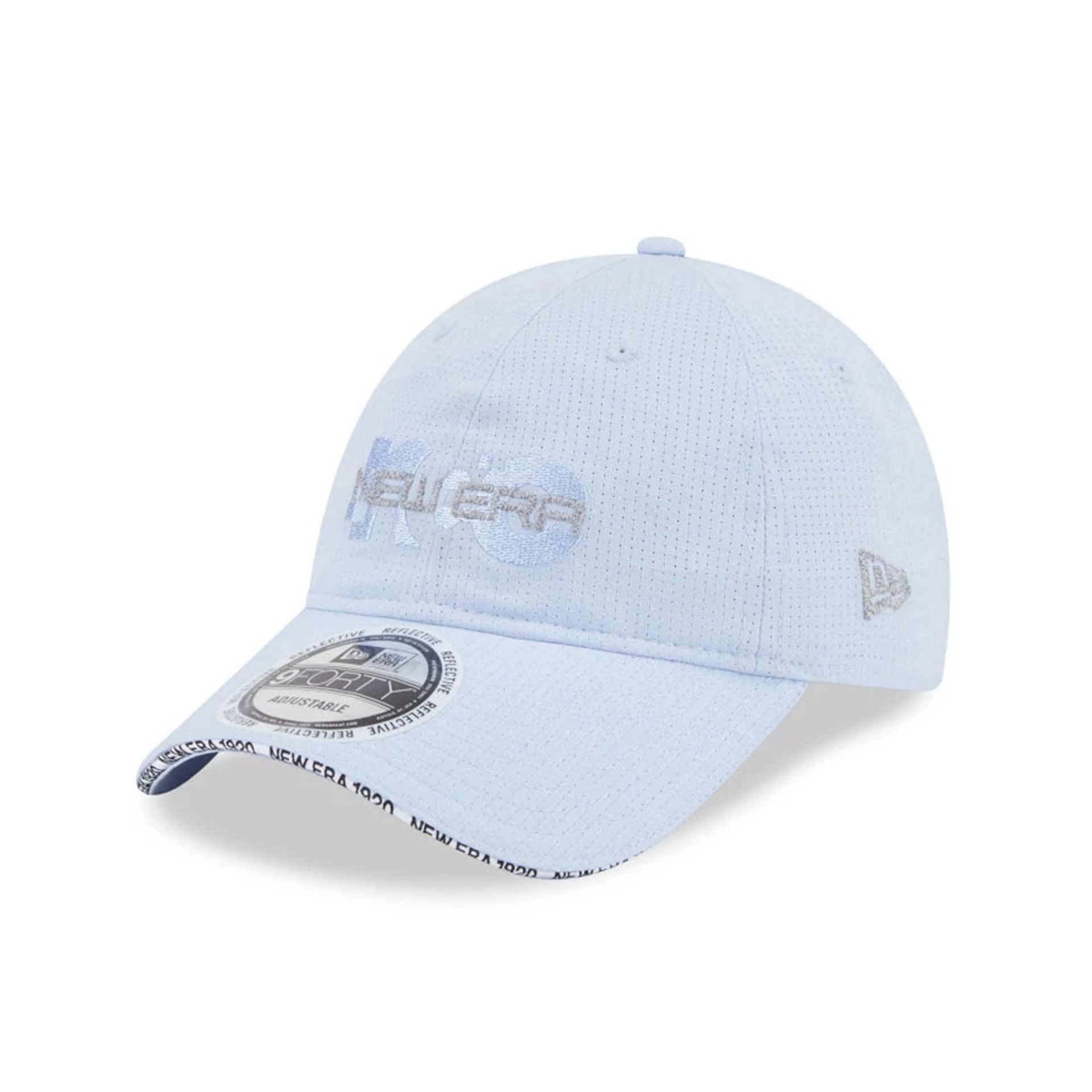 Pictured is this New Era Urban Core 9FORTY Unstructured cap in blue. 1
