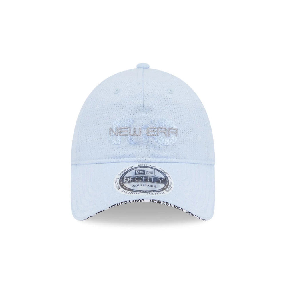 Pictured is this New Era NEC Logo 9FORTY Unstructured cap in blue. 3