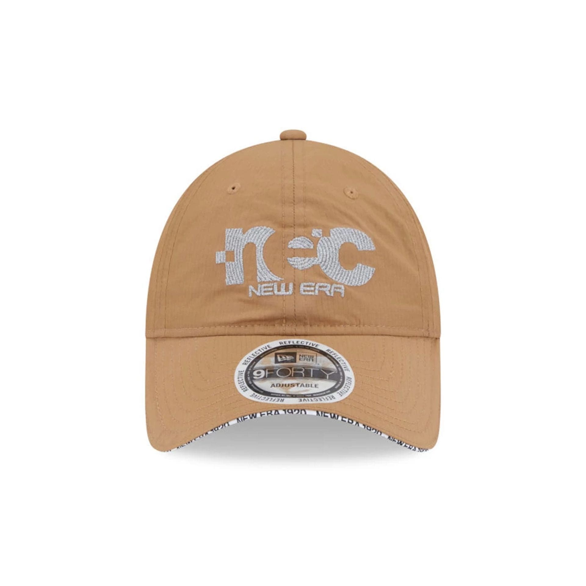 Pictured is this New Era Urban Core 9FORTY Unstructured cap in Beige. 3