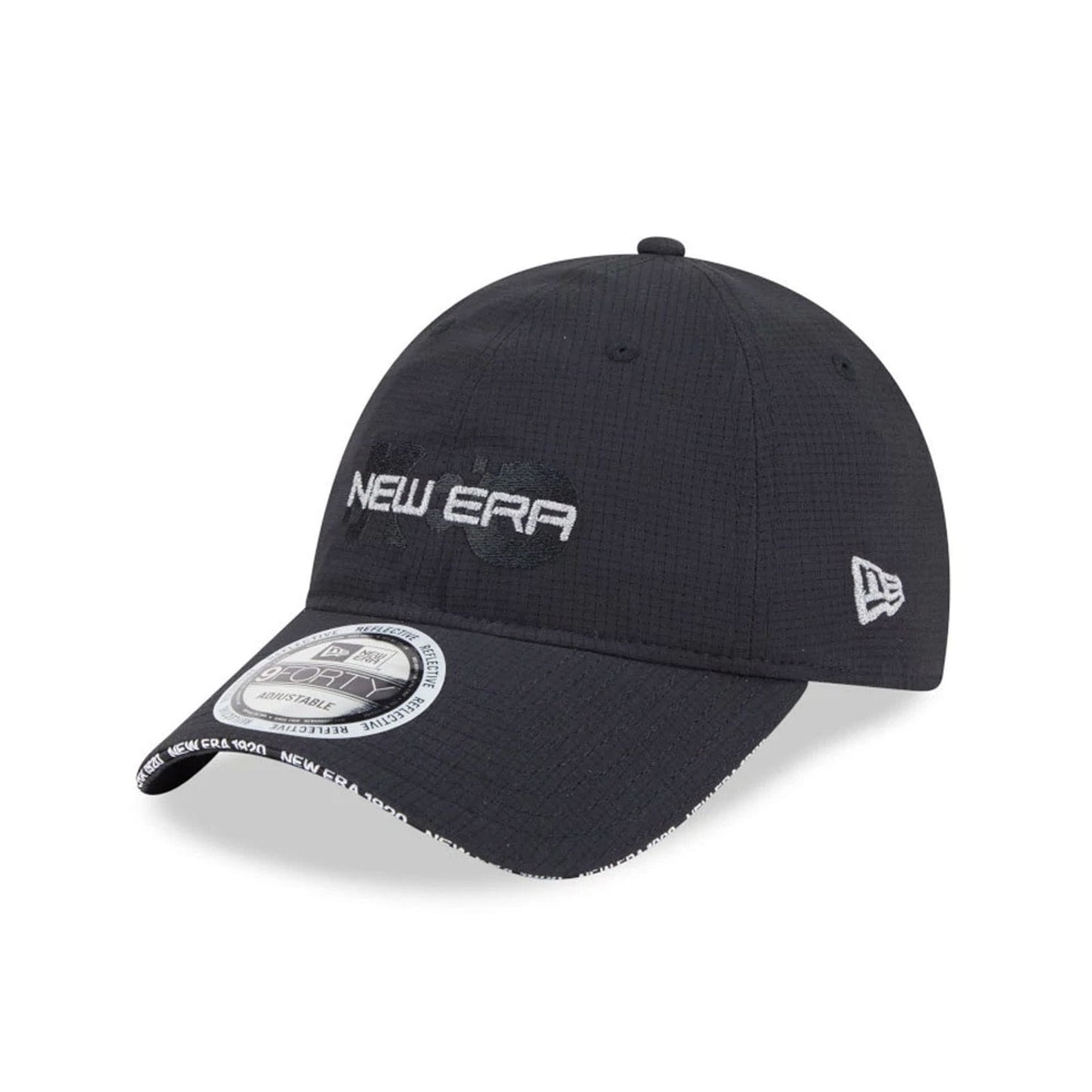 Pictured is this New Era NEC Logo 9FORTY Unstructured cap in black. 1