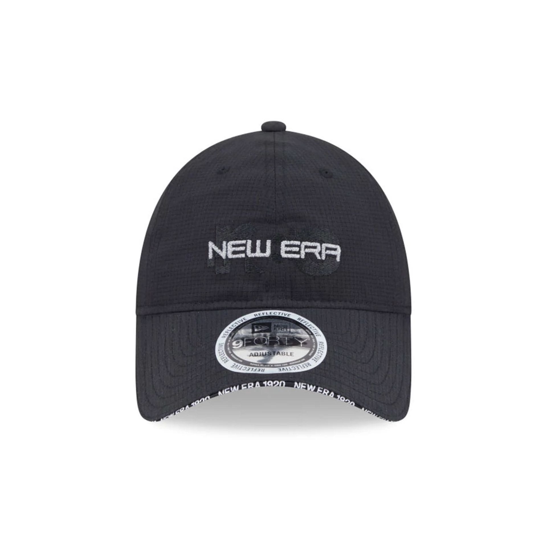 Pictured is this New Era NEC Logo 9FORTY Unstructured cap in black. 3