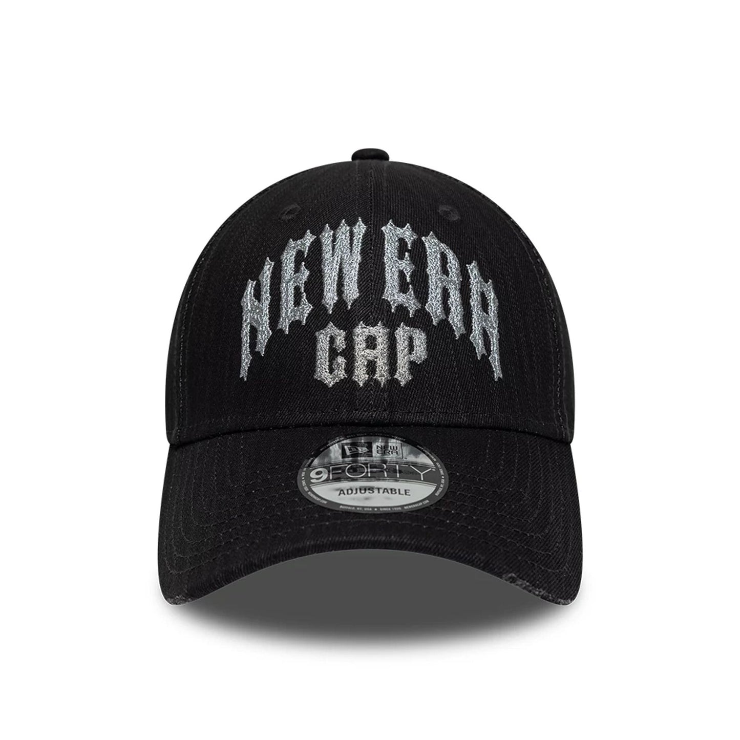 Pictured is this New Era Street Archived 9FORTY cap in black. 3
