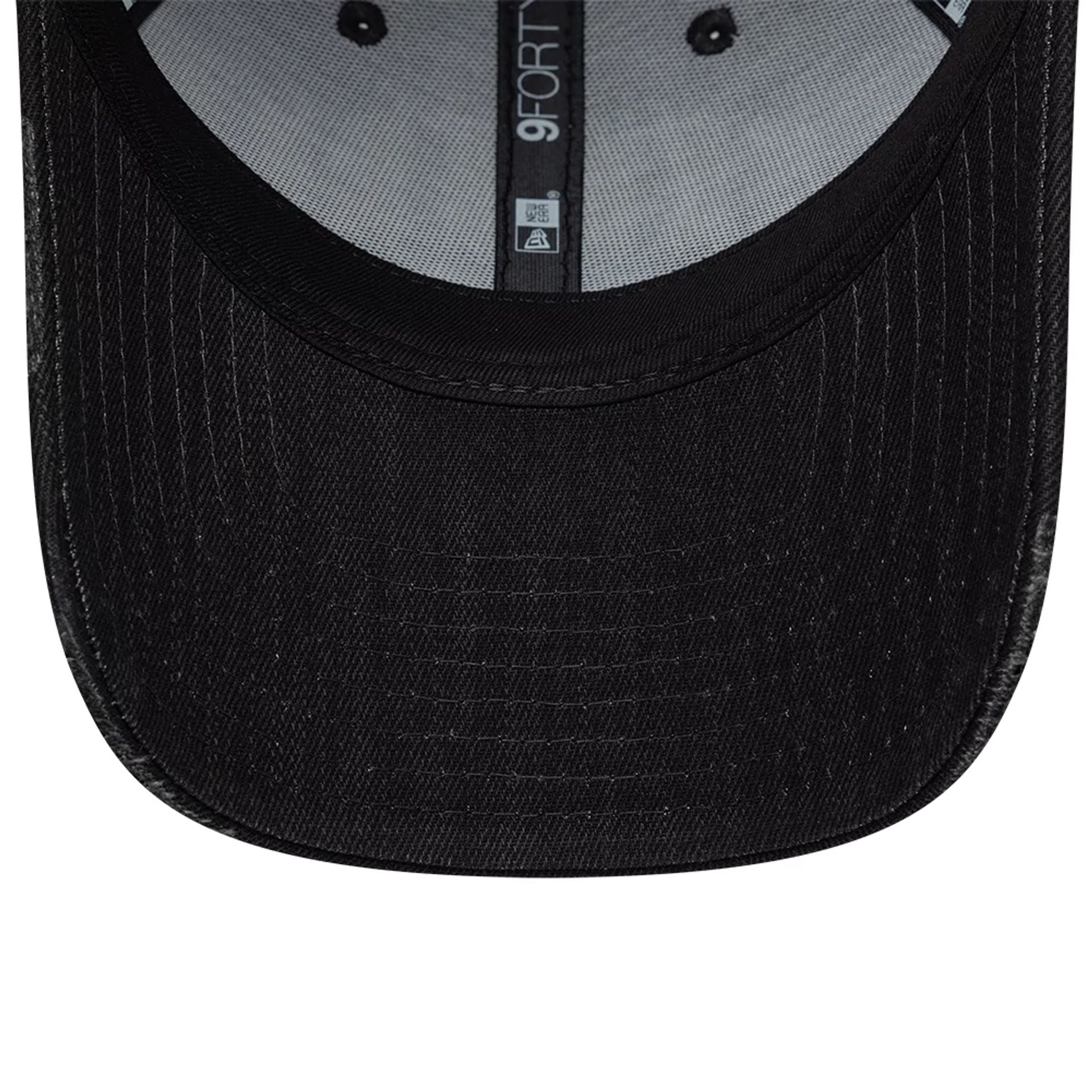 Pictured is this New Era Street Archived 9FORTY cap in black. 7