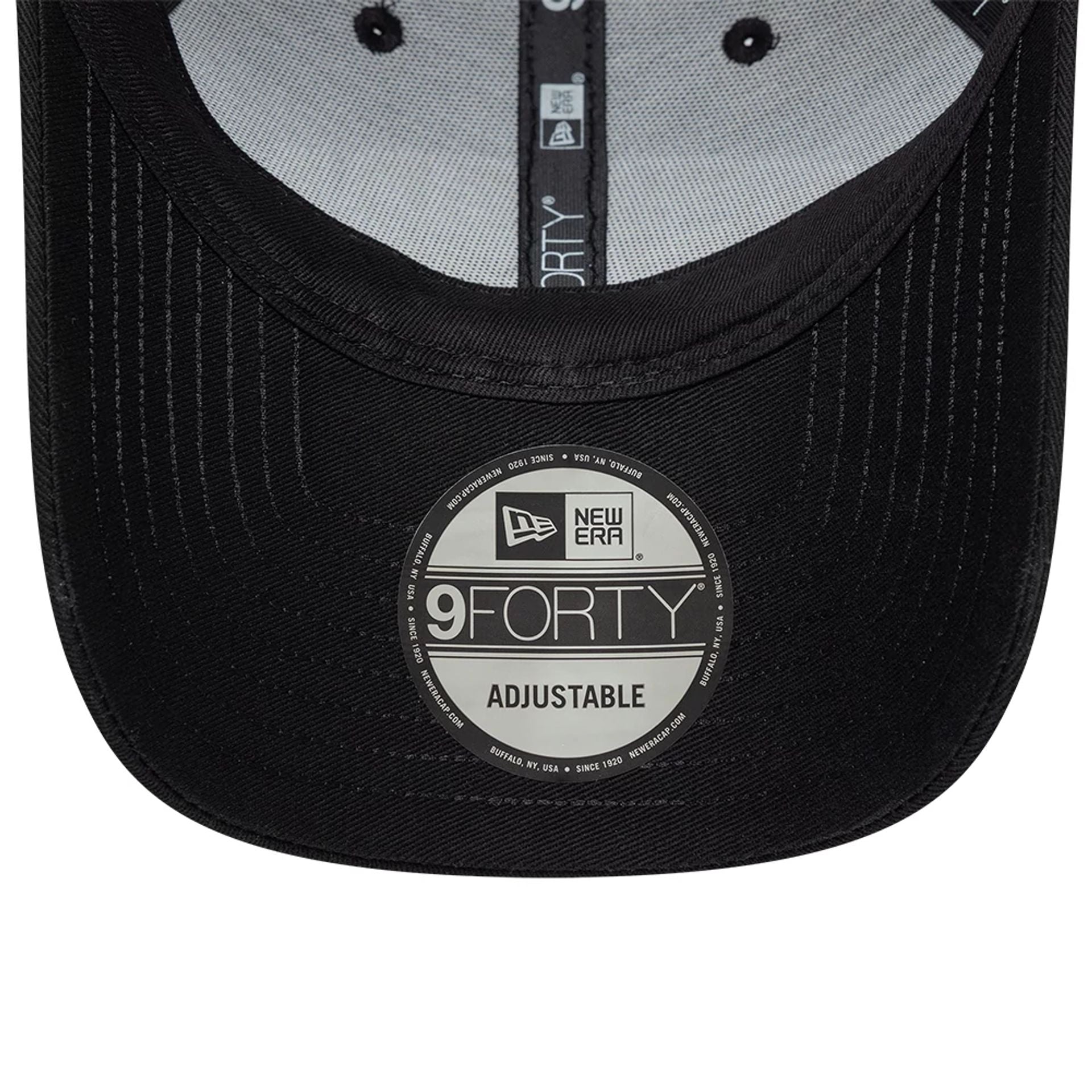 Pictured is this New Era Street Archived New Era Heritage 1920 9FORTY cap in black. 7