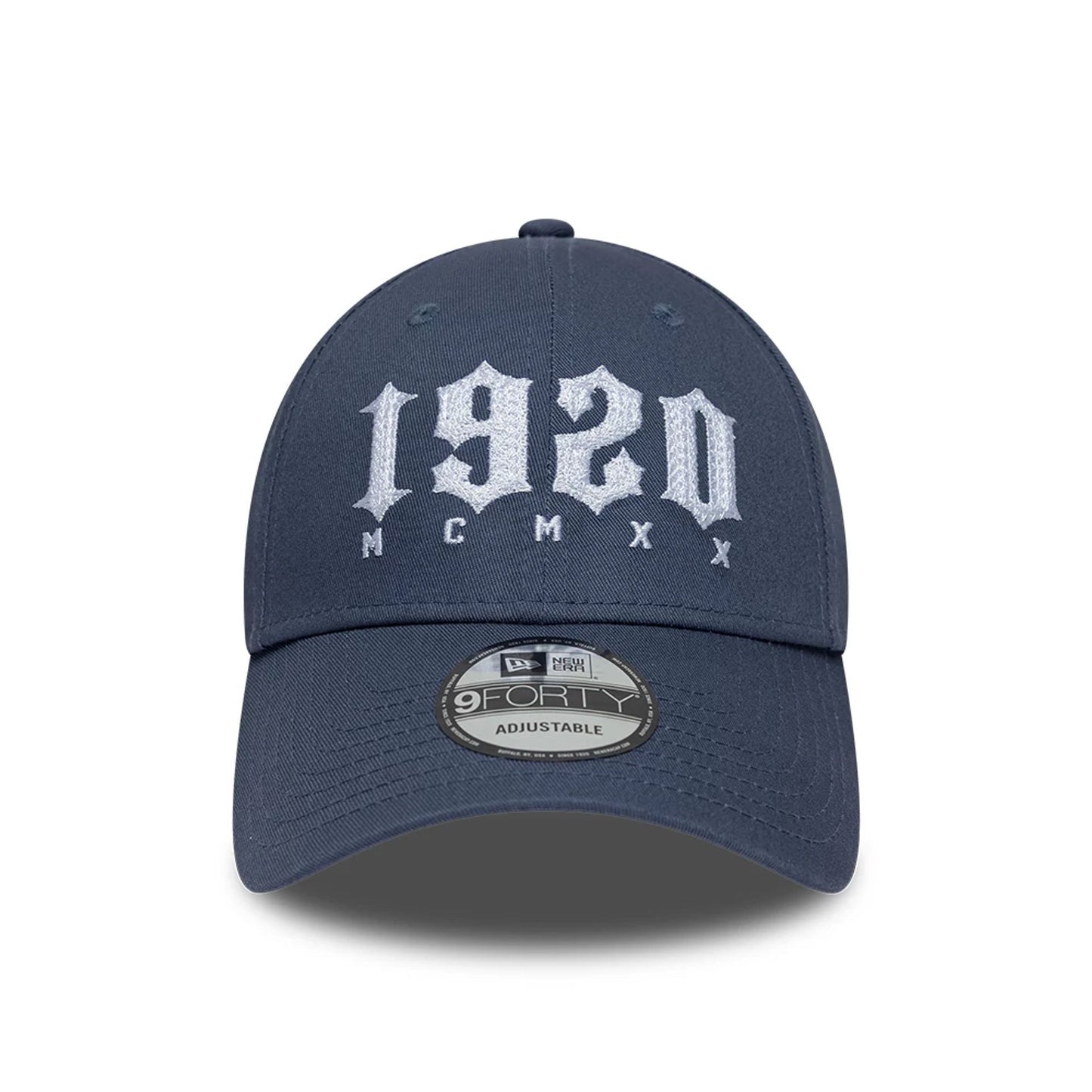 Pictured is this New Era Street Archived 9FORTY cap in dark blue. 3