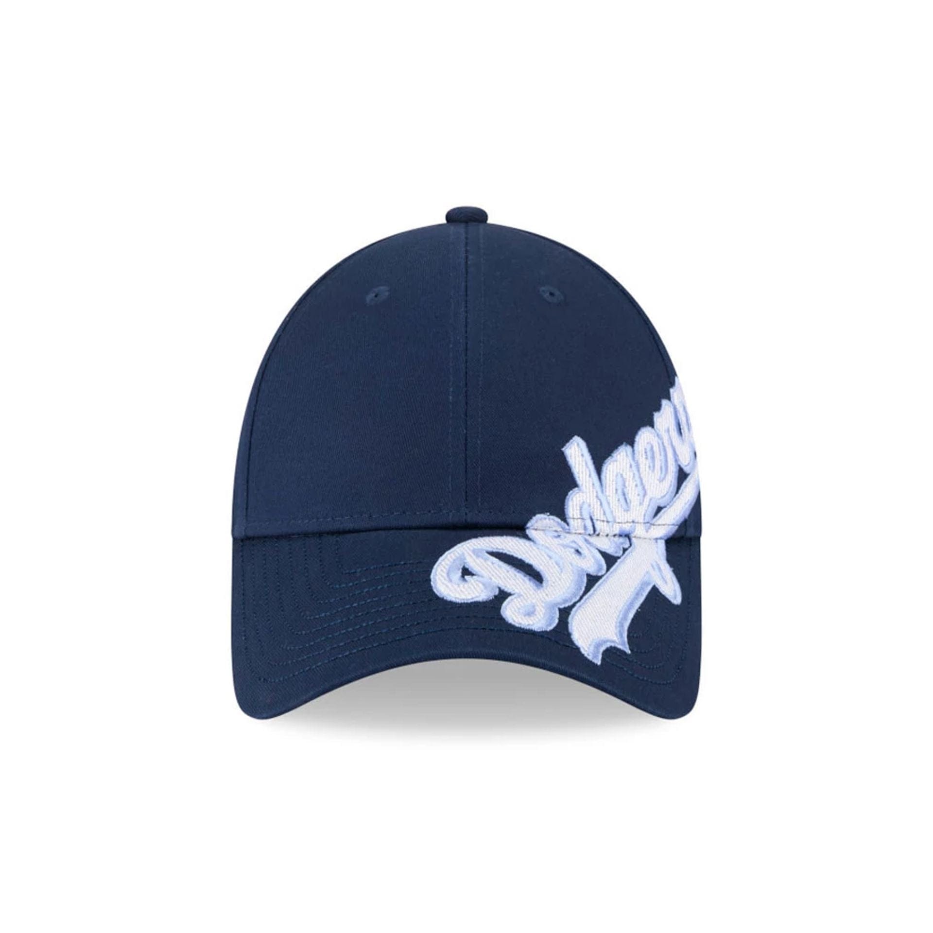 Pictured is this MLB Mix League LA Dodgers 9FORTY cap in dark blue. 2