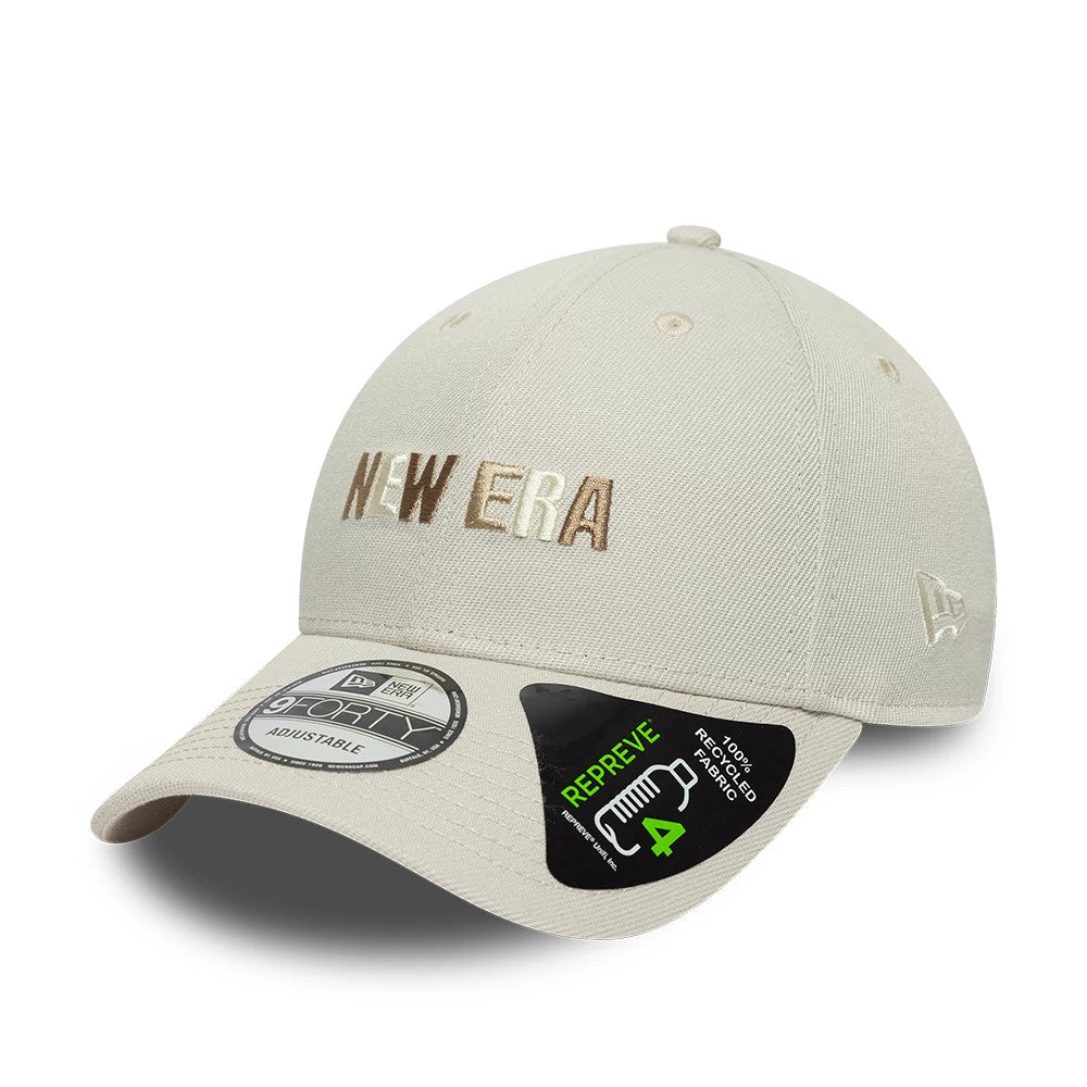 Pictured is this New Era Earth Day 9FORTY Adjustable cap in beige. 3