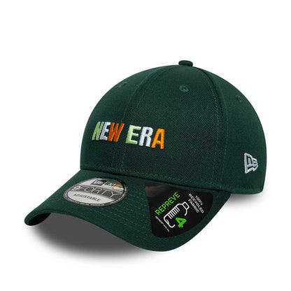 Pictured is this New Era Earth Day 9FORTY Adjustable cap in dark green. 3