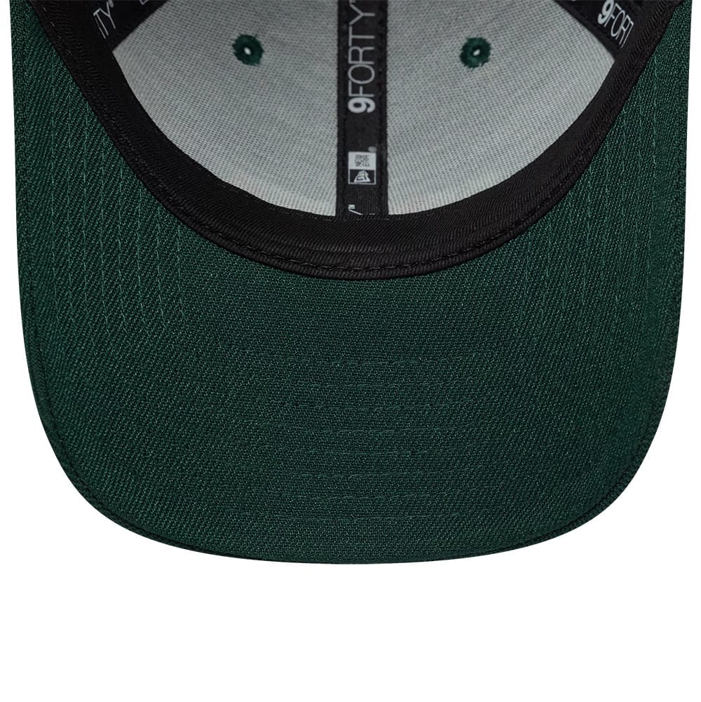 Pictured is this New Era Earth Day 9FORTY Adjustable cap in dark green. 6