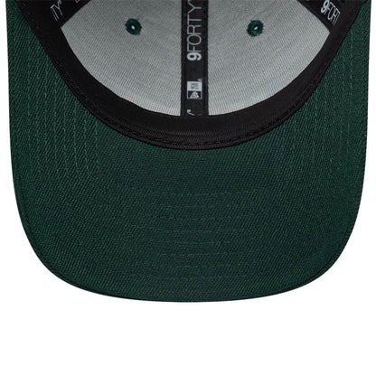 Pictured is this New Era Earth Day 9FORTY Adjustable cap in dark green. 6