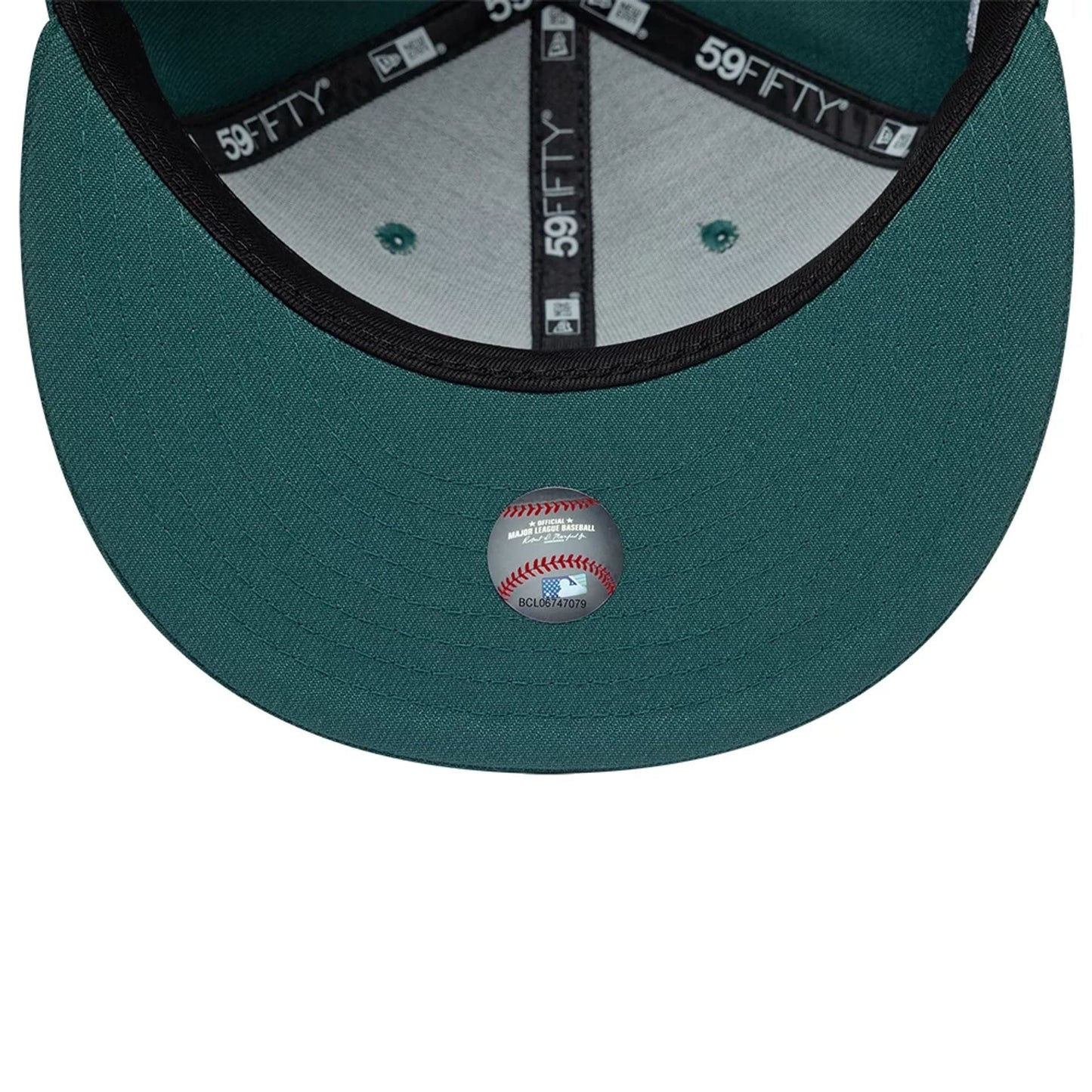 Pictured is this MLB Garden New York Yankees 59FIFTY Fitted cap in dark green. 7
