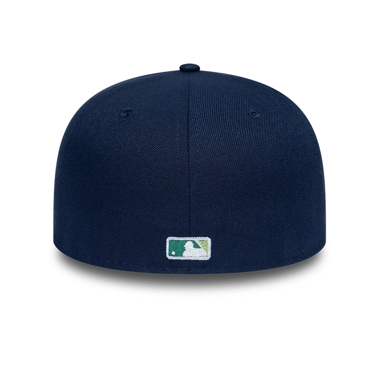 Pictured is this MLB Garden LA Dodgers 59FIFTY Fitted cap in dark blue. 6