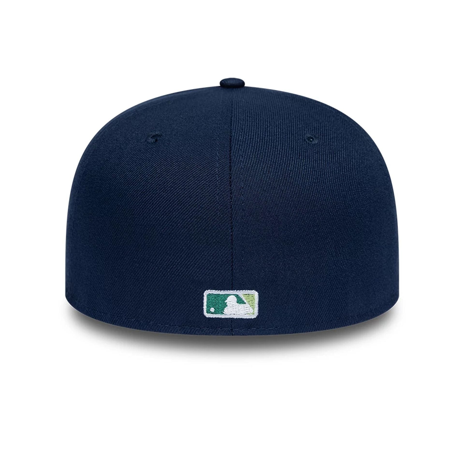 Pictured is this MLB Garden LA Dodgers 59FIFTY Fitted cap in dark blue. 6
