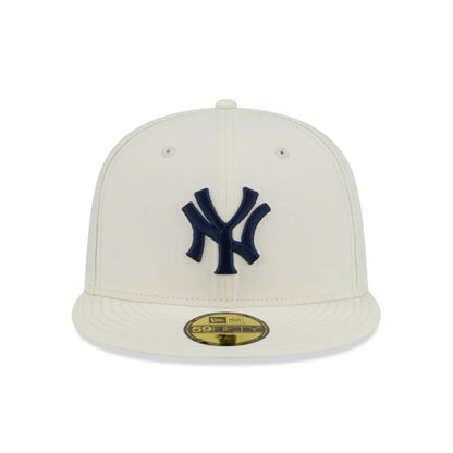 Pictured is this MLB City Series New York Yankees 59FIFTY Fitted cap in white. 3