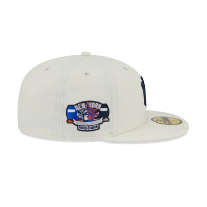 Pictured is this MLB City Series New York Yankees 59FIFTY Fitted cap in white. 5