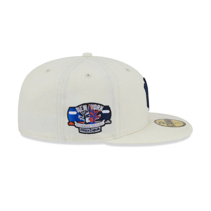 Pictured is this MLB City Series New York Yankees 59FIFTY Fitted cap in white. 5