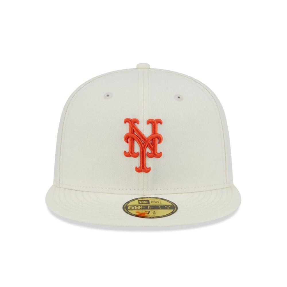 Pictured is this MLB City Series New York Mets 59FIFTY Fitted cap in white. 3
