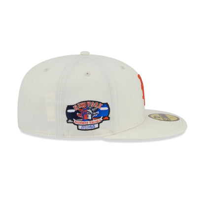 Pictured is this MLB City Series New York Mets 59FIFTY Fitted cap in white. 5