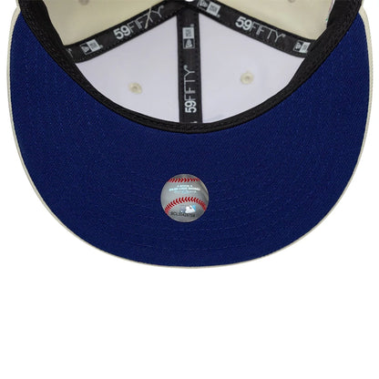 Pictured is this MLB City Series LA Dodgers 59FIFTY Fitted cap in white. 2