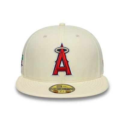 Pictured is this MLB City Series LA Angels 59FIFTY Fitted cap in white. 4