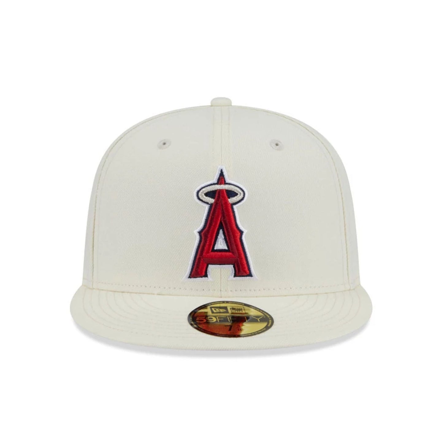 Pictured is this MLB City Series LA Angels 59FIFTY Fitted cap in white. 3