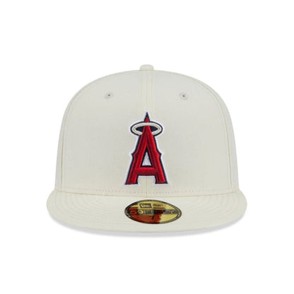 Pictured is this MLB City Series LA Angels 59FIFTY Fitted cap in white. 3