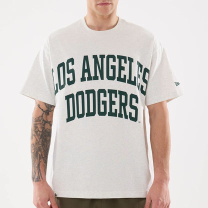 The model is wearing this MLB Comfort LA Dodgers T-Shirt in grey. 3