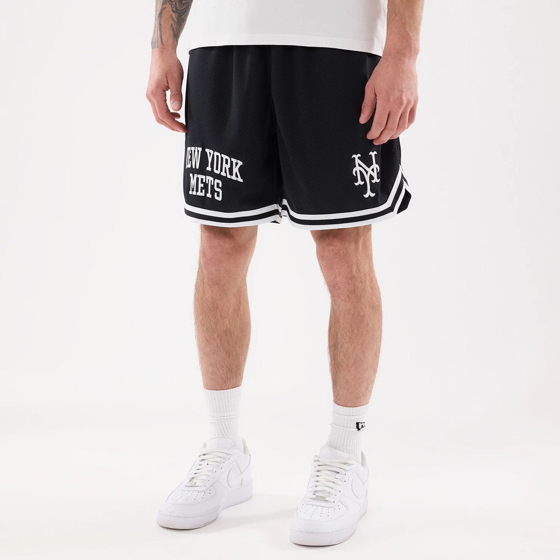 MLB Comfort New York Mets Navy Oversized Shorts | NEC EU