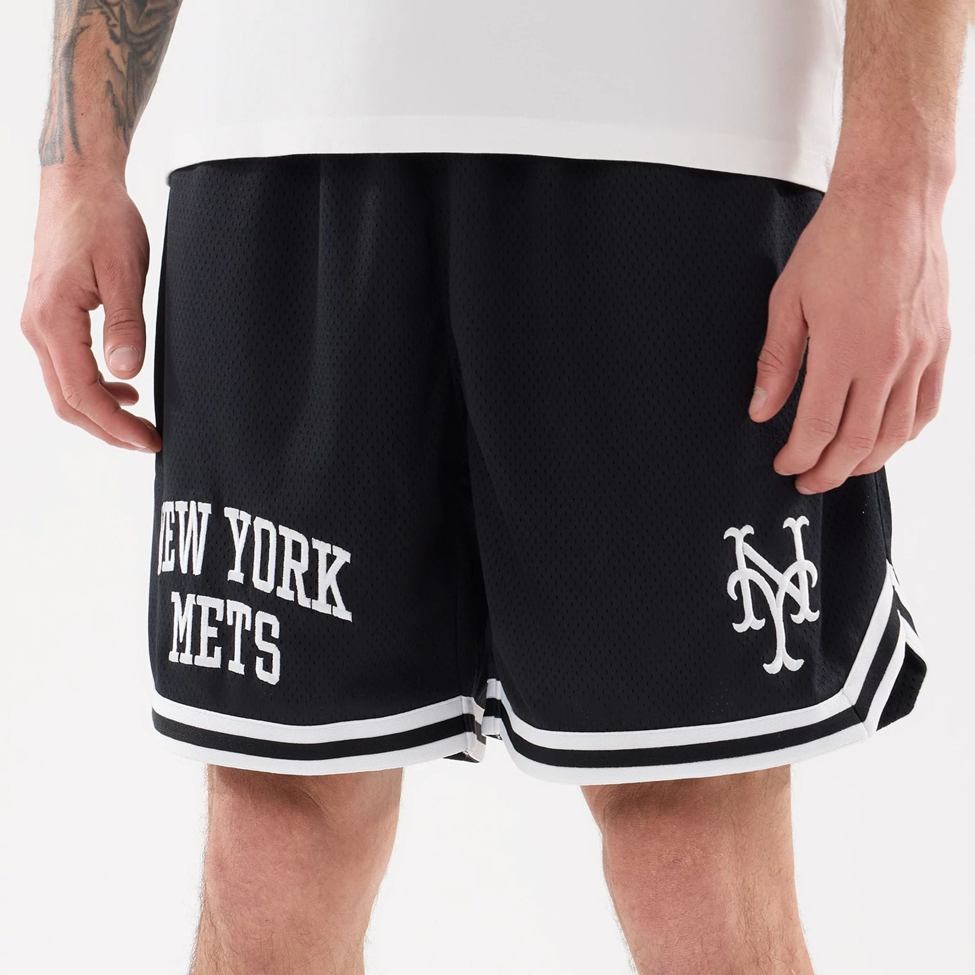 MLB Comfort New York Mets Navy Oversized Shorts | NEC EU